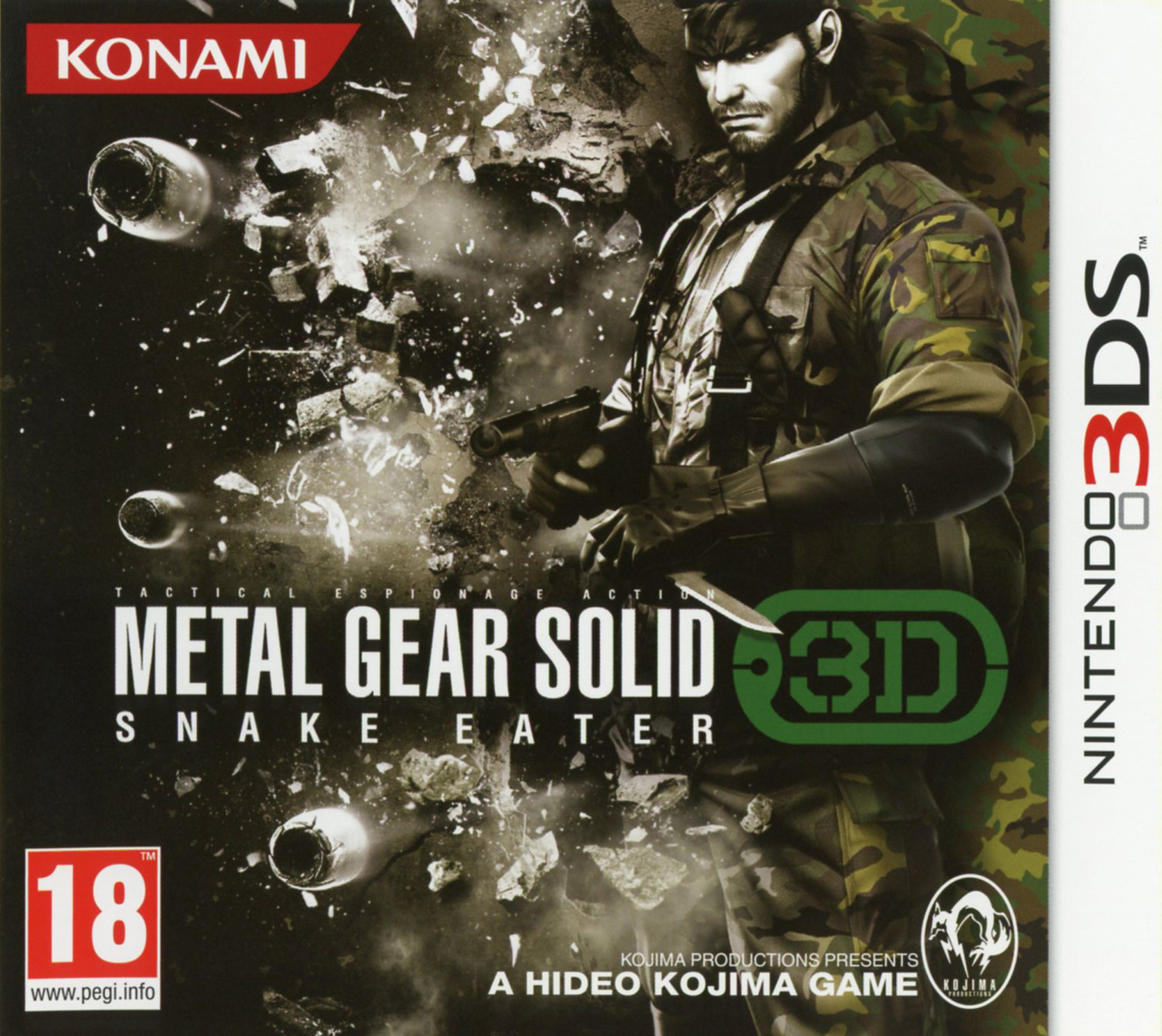 Bo�te de Metal Gear Solid :  Snake Eater 3D
