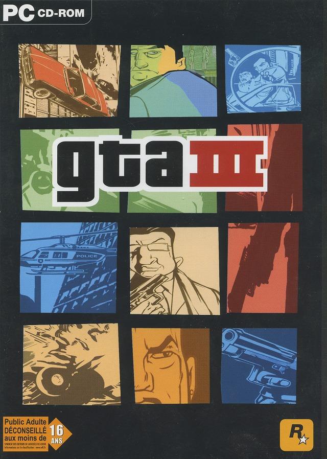 Bo�te de Grand Theft Auto III