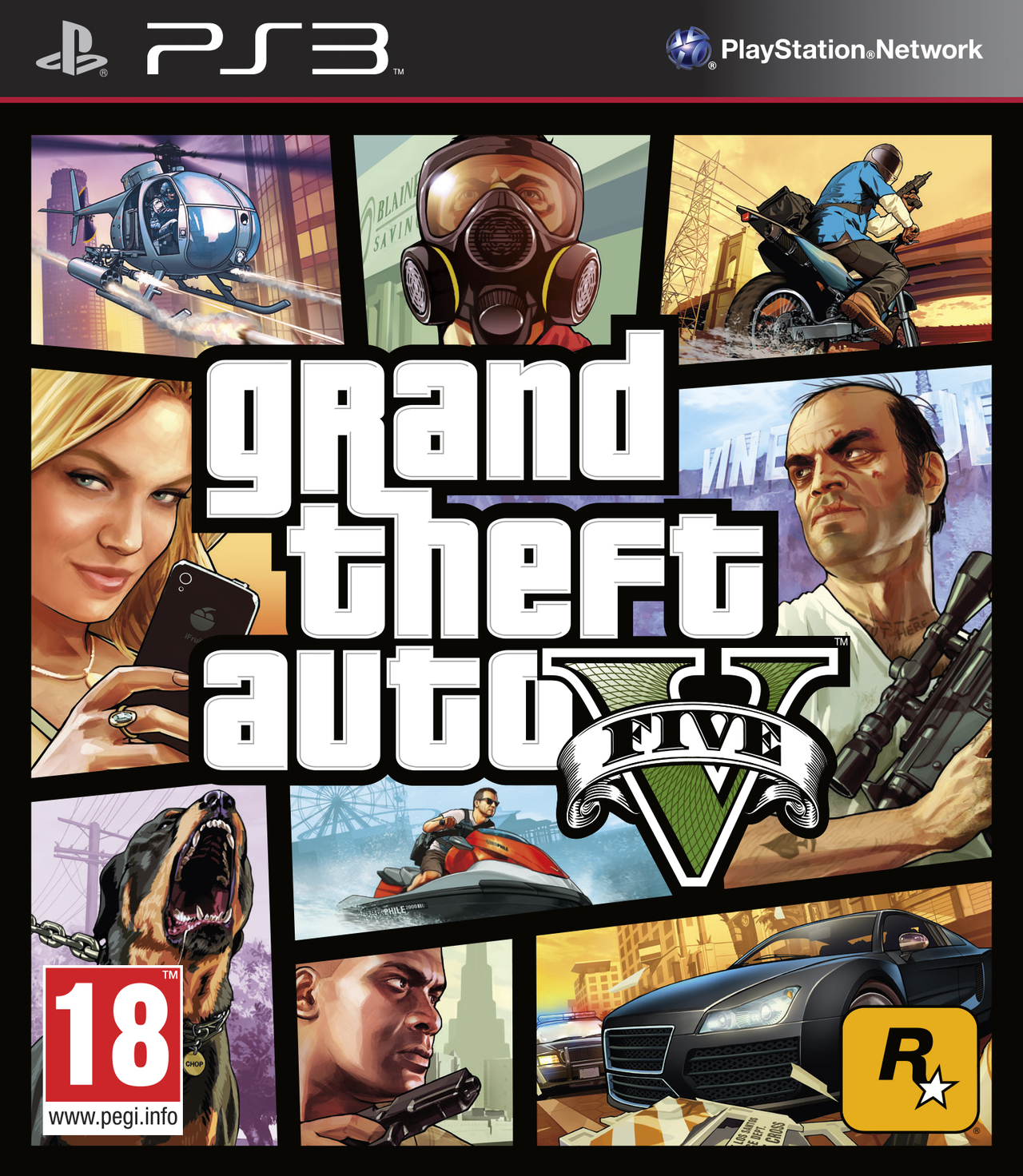 Bo�te de Grand Theft Auto V