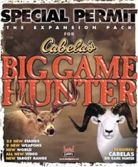 Bo�te de Cabela's Big Game Hunter : Special Permit