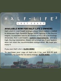 Bo�te de Half-Life 2 : Lost Coast