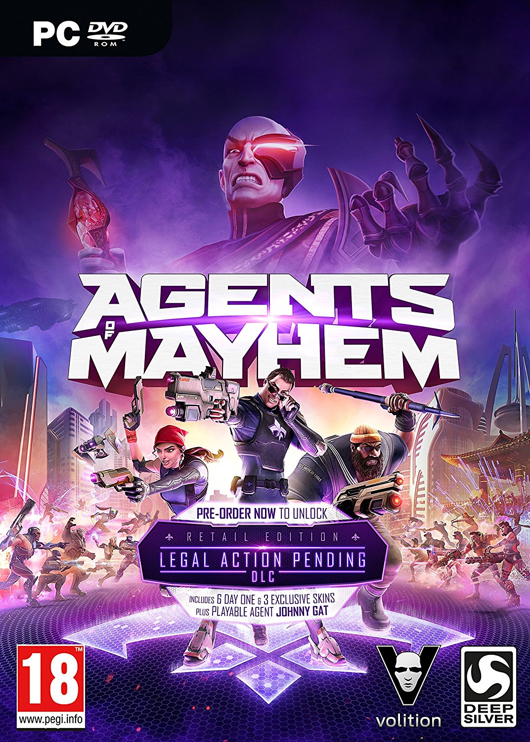 Bo�te de Agents of Mayhem