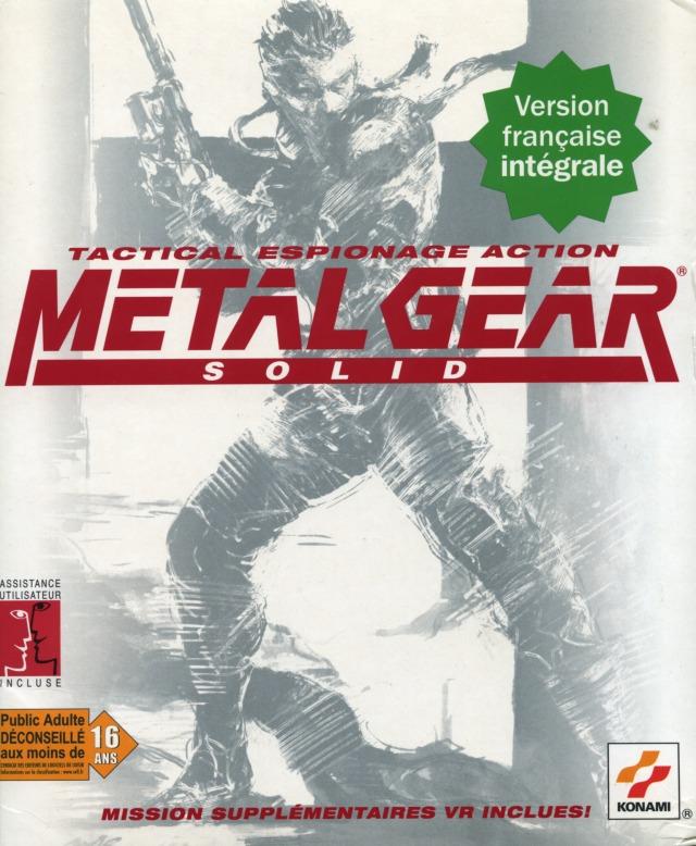 Bo�te de Metal Gear Solid