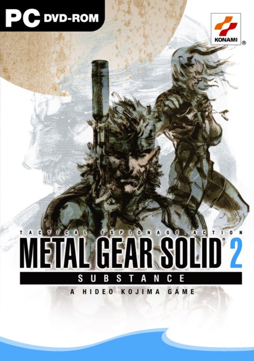 Bo�te de Metal Gear Solid 2 : Substance