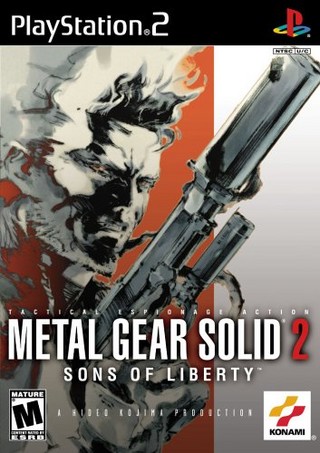 Bo�te de Metal Gear Solid 2 : Sons of Liberty