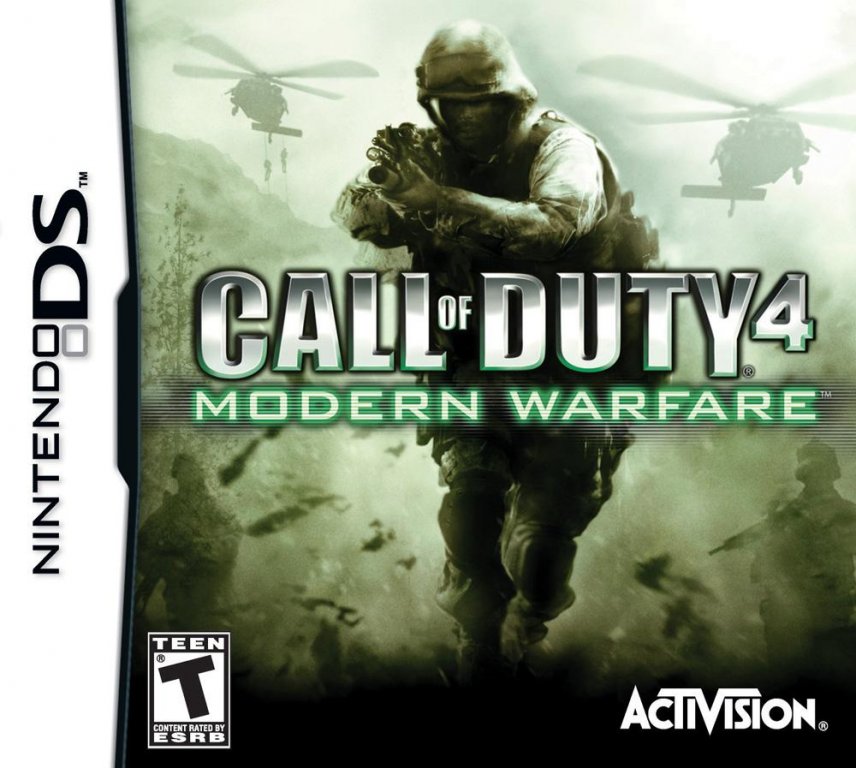 Bo�te de Call of Duty 4 DS