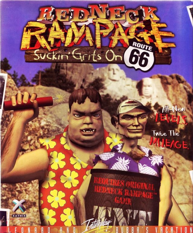 Bo�te de Redneck Rampage Suckin' Grits on Route 66